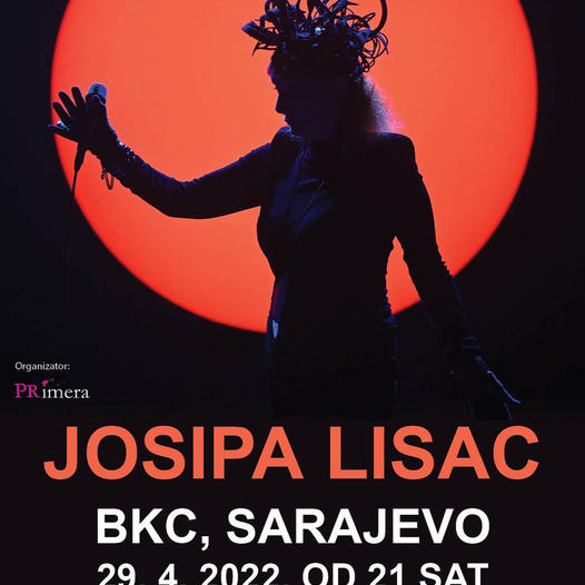Josipa Lisac koncert u BKC-u 29. 04. 2022.