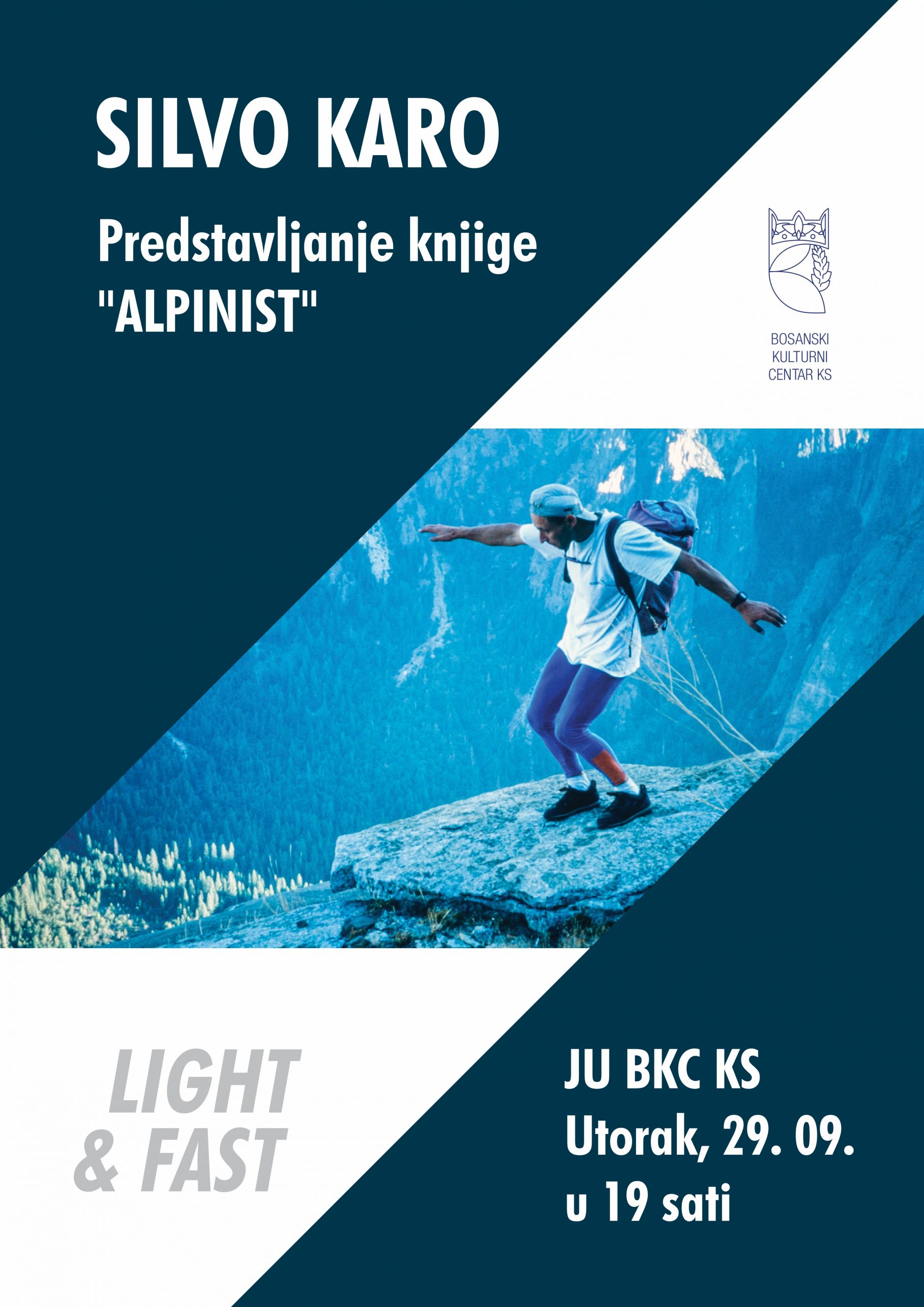 Promocija knjige “Alpinist” autora Silva Kara 29. 09.