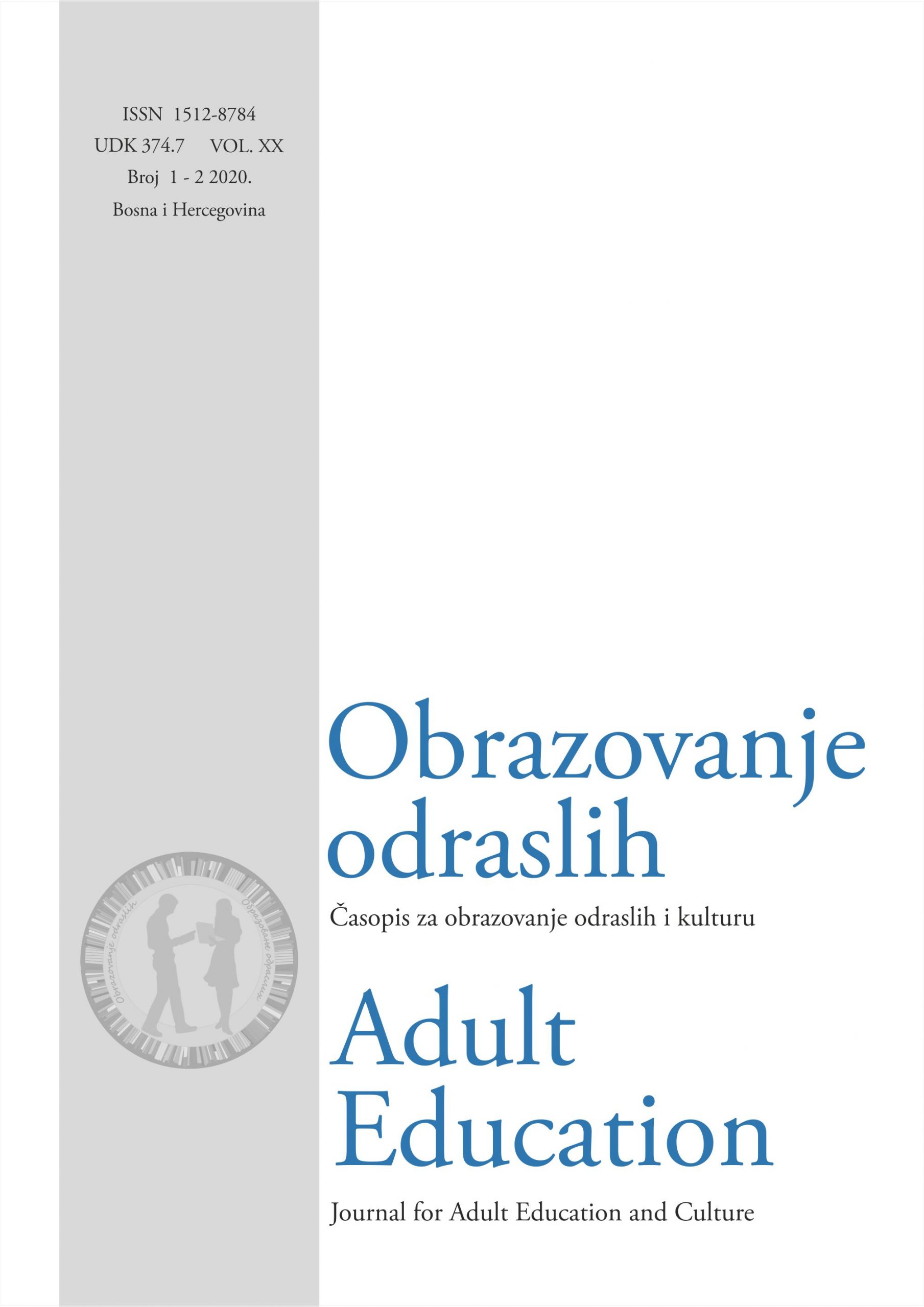 Časopis Obrazovanje odraslih/Adult Education, dvobroj 1-2/2020
