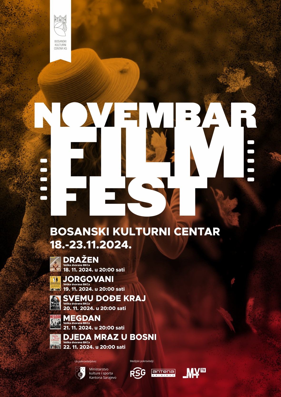 „NOVEMBAR FILM FEST” U BKC-U