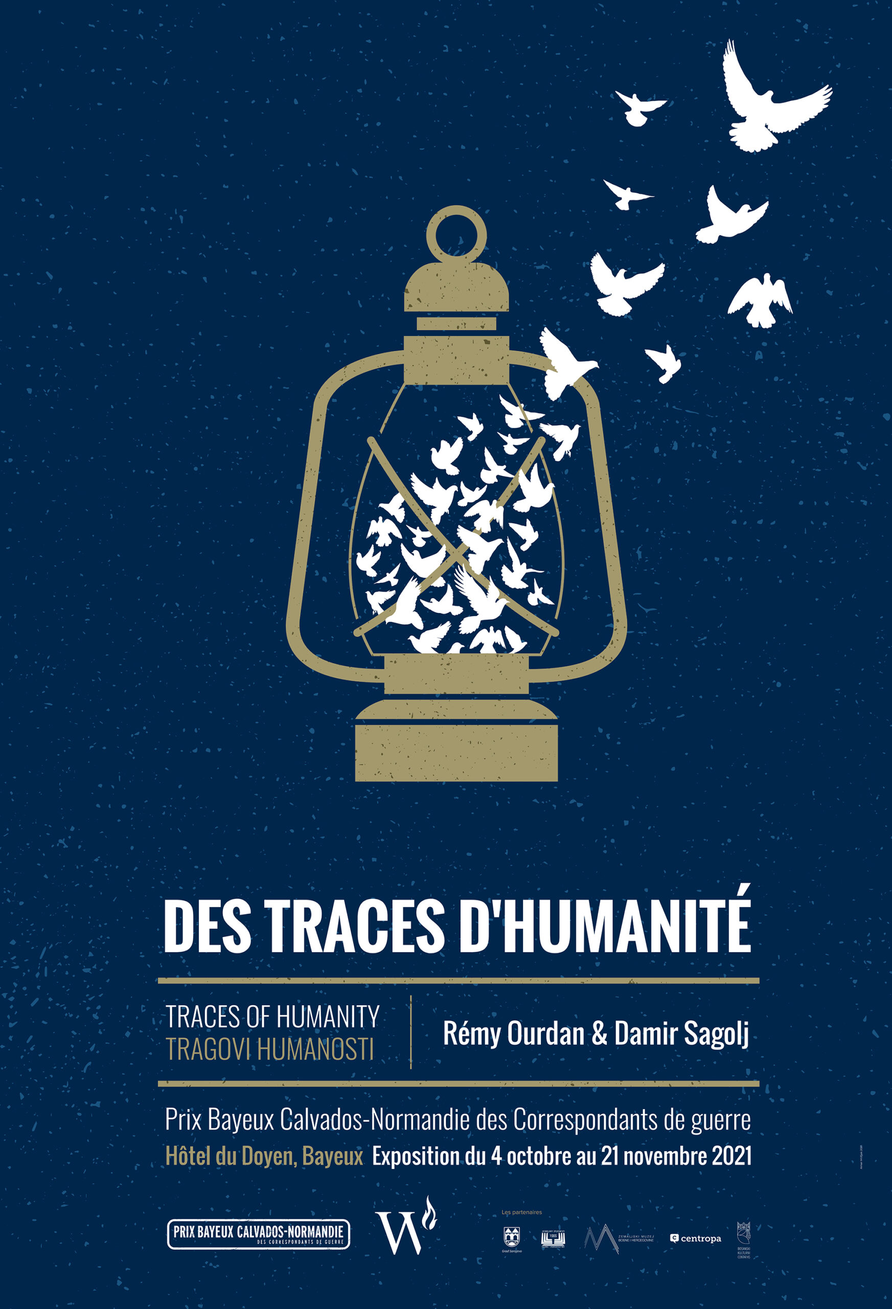 Multimedijalna Izložba “Tragovi humanosti” autora Rémy Ourdana i Damira Šagolja u francuskom gradu Bayeux od 4. 10. do 21. 11. 2021.