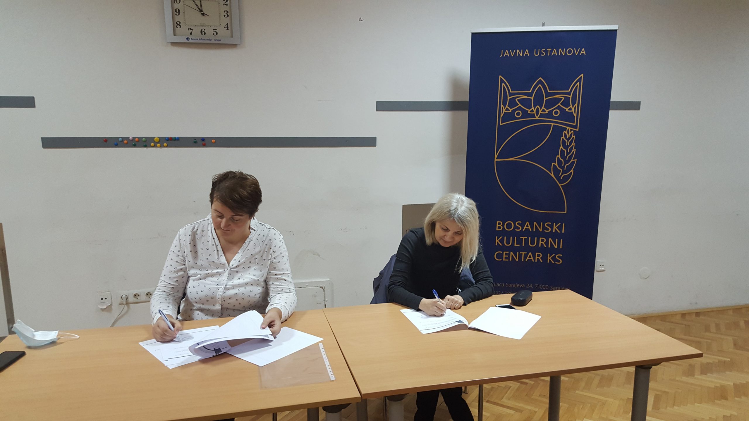 Potpisan Protokol o saradnji između JU BKC KS i Udruženja gluhih KS sa ciljem realizacije inkluzivnih teatarskih radionica u okviru projekta „Glasovi mira“